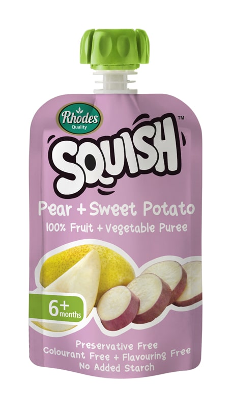 Rhodes Squish Pear+Sweet Potato
