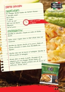 Recette Gratin Chouchou