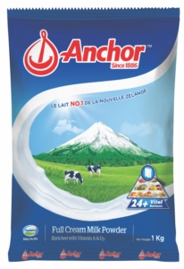 Anchor milk pack shot