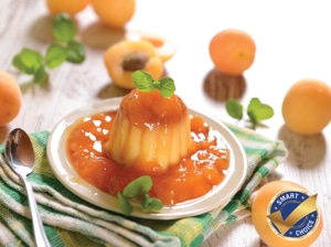 Recette Flan aux pêches