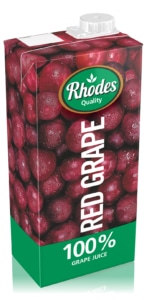 Rhodes Red grape mocktail