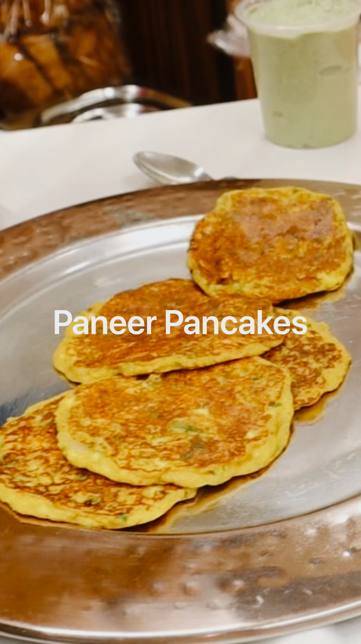 Paneer Pancakes