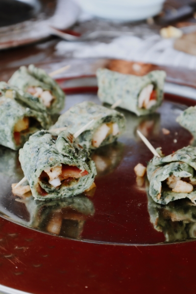 Paneer Spinach Wrap – By Mansoorah Issany