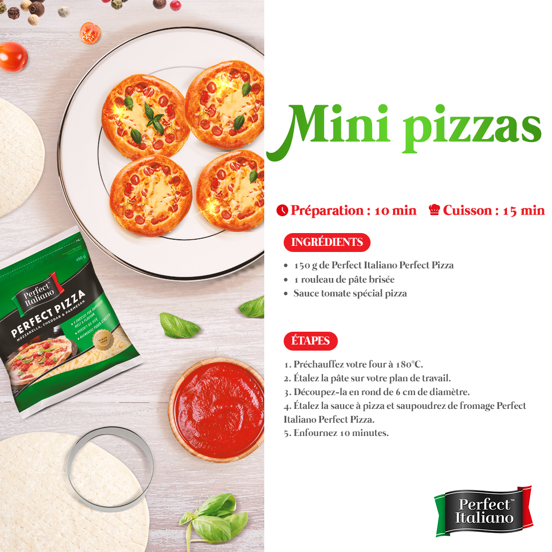 Perfect Italiano: Mini pizzas