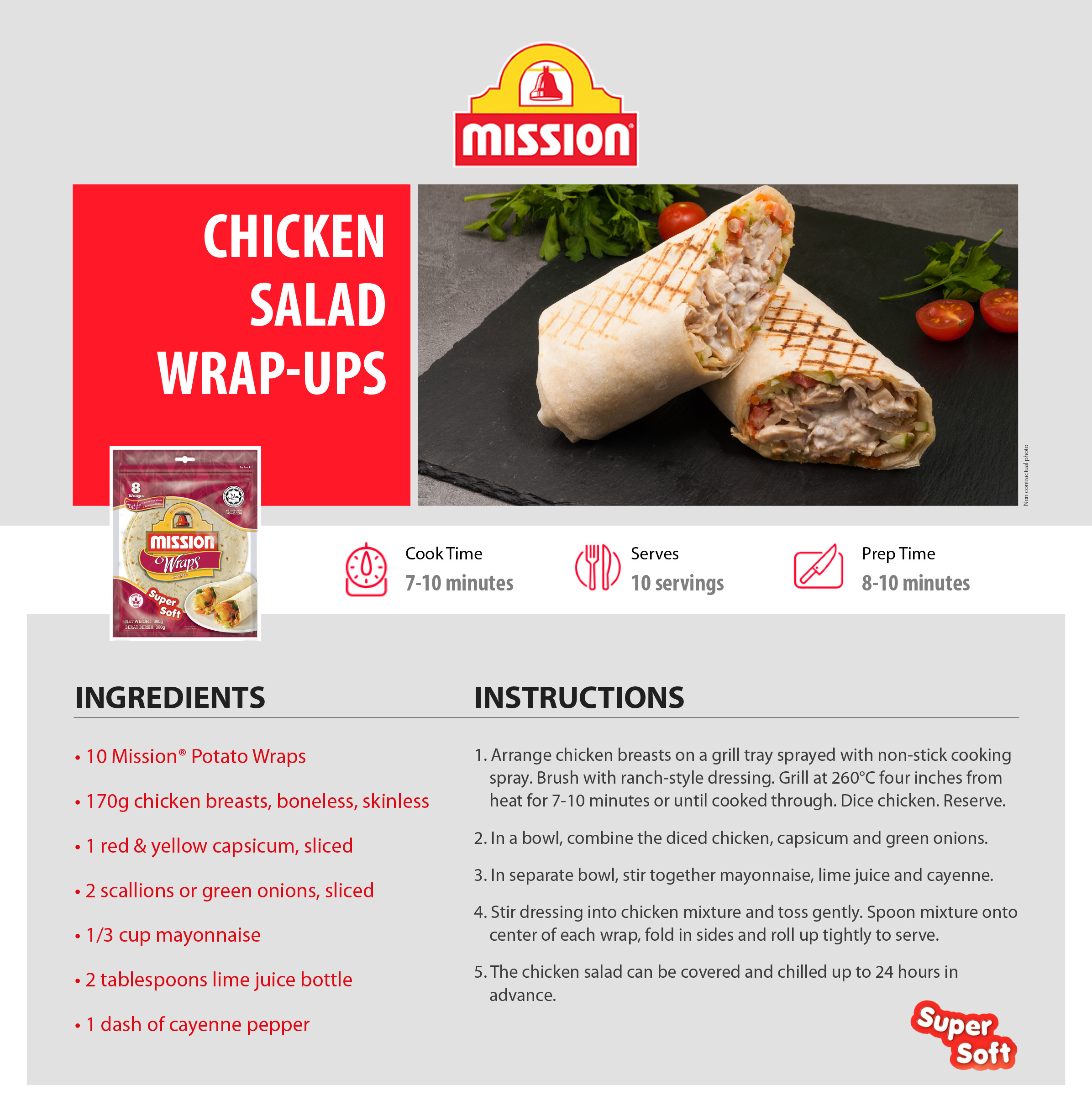 Mission-Wrap-Chicken Salad Wrap Ups
