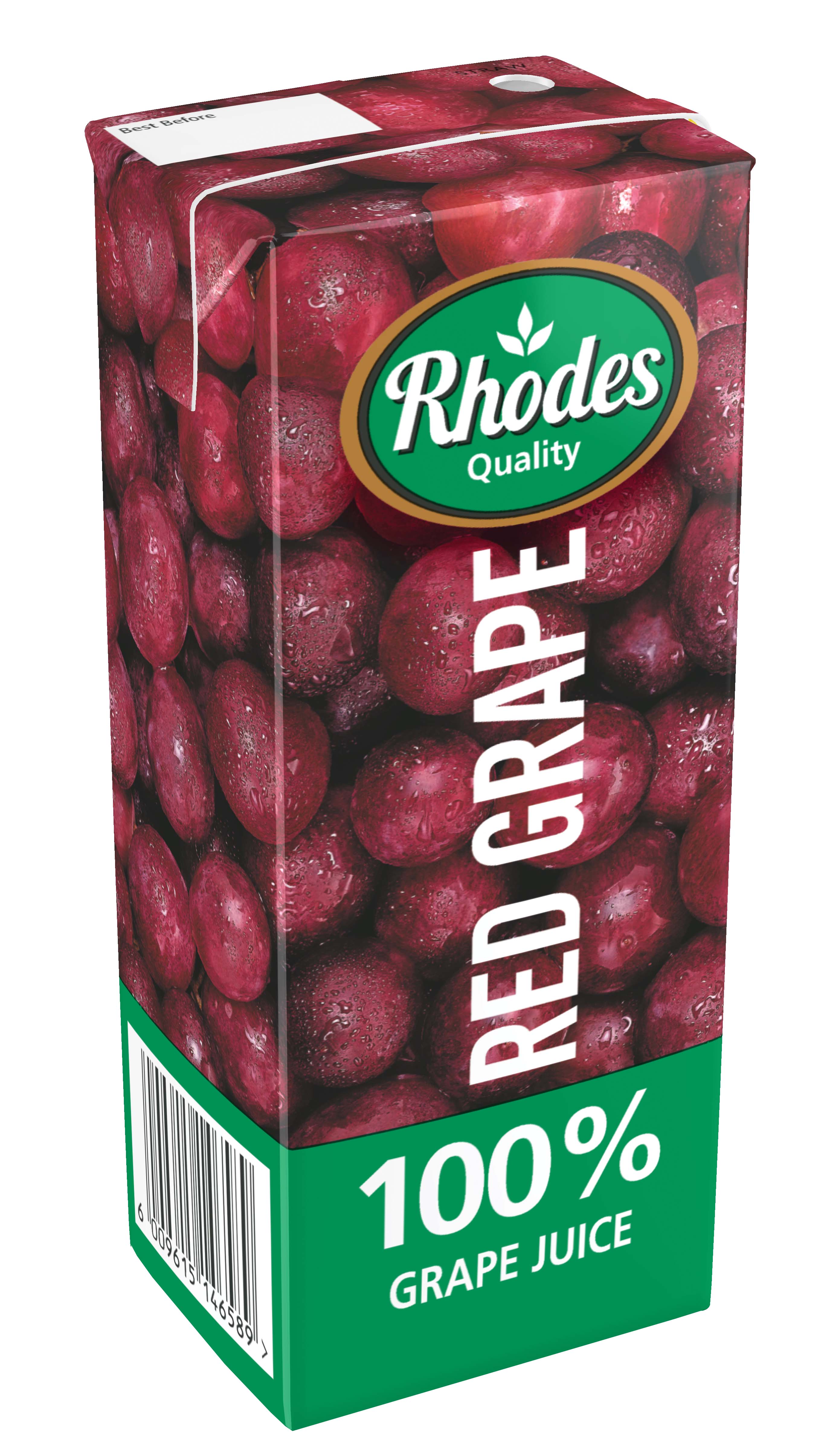 Rhodes Quality Red Grape Juice 200 mL